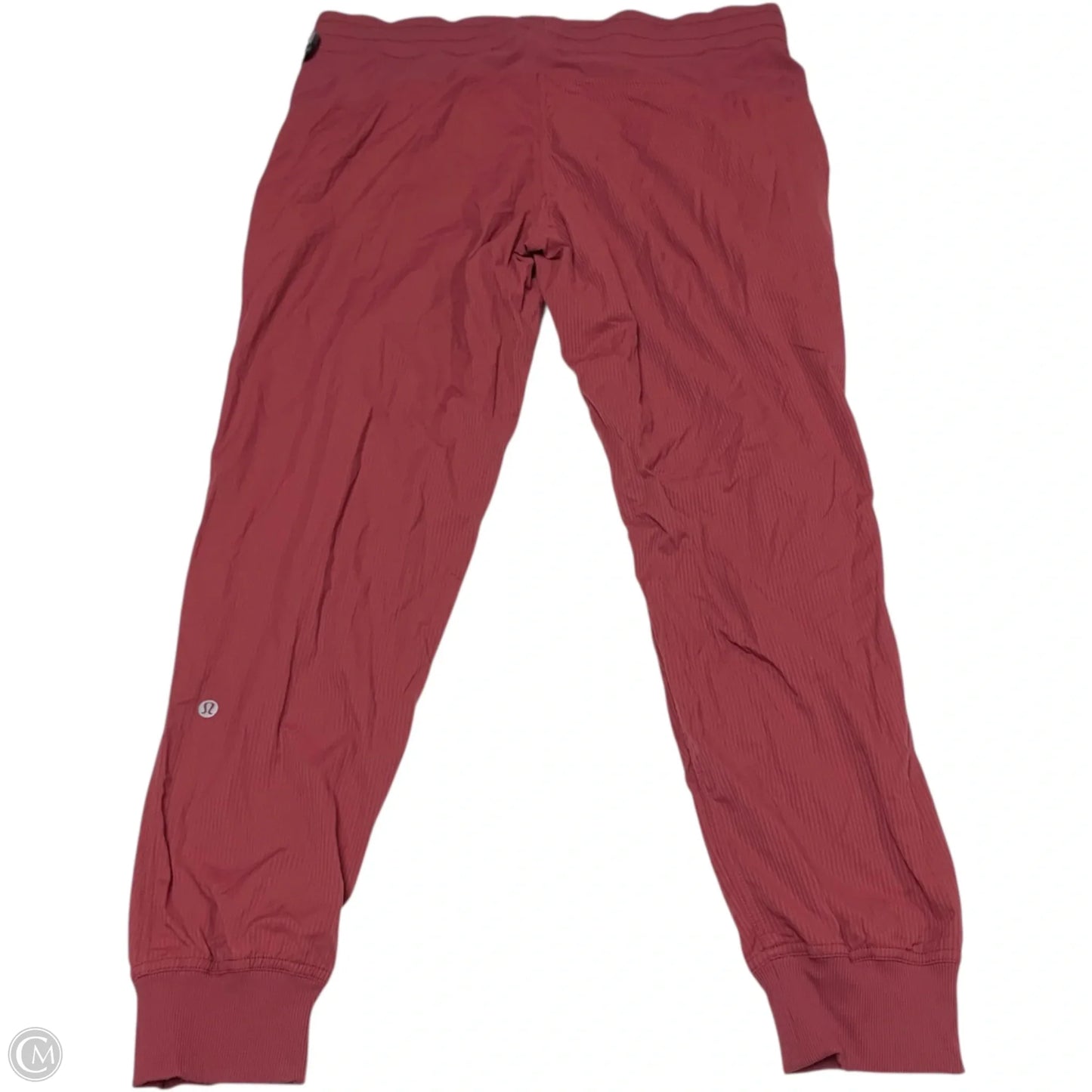 Athletic Pants By Lululemon In Red, Size: L
