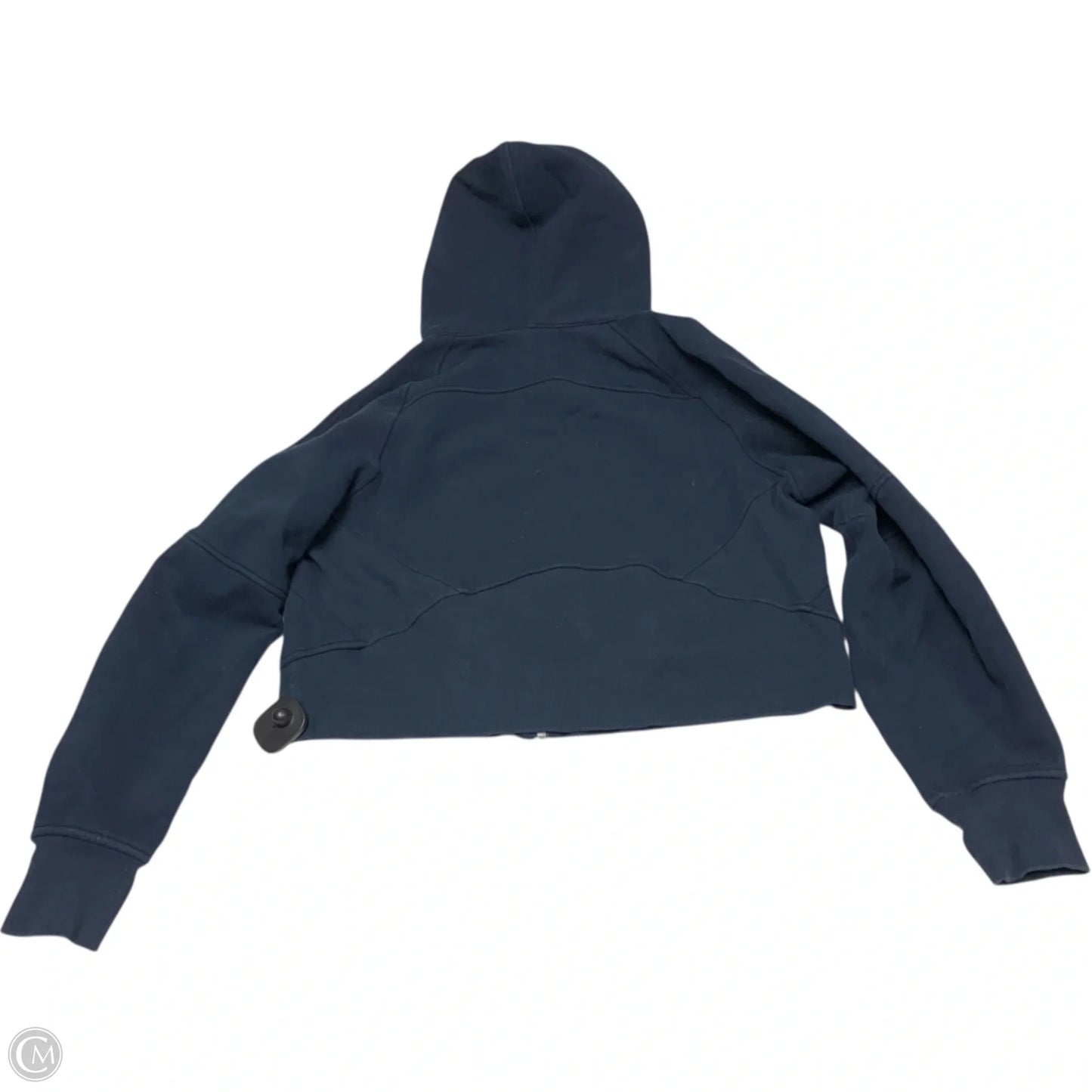 Athletic Jacket By Lululemon In Navy, Size: Xs