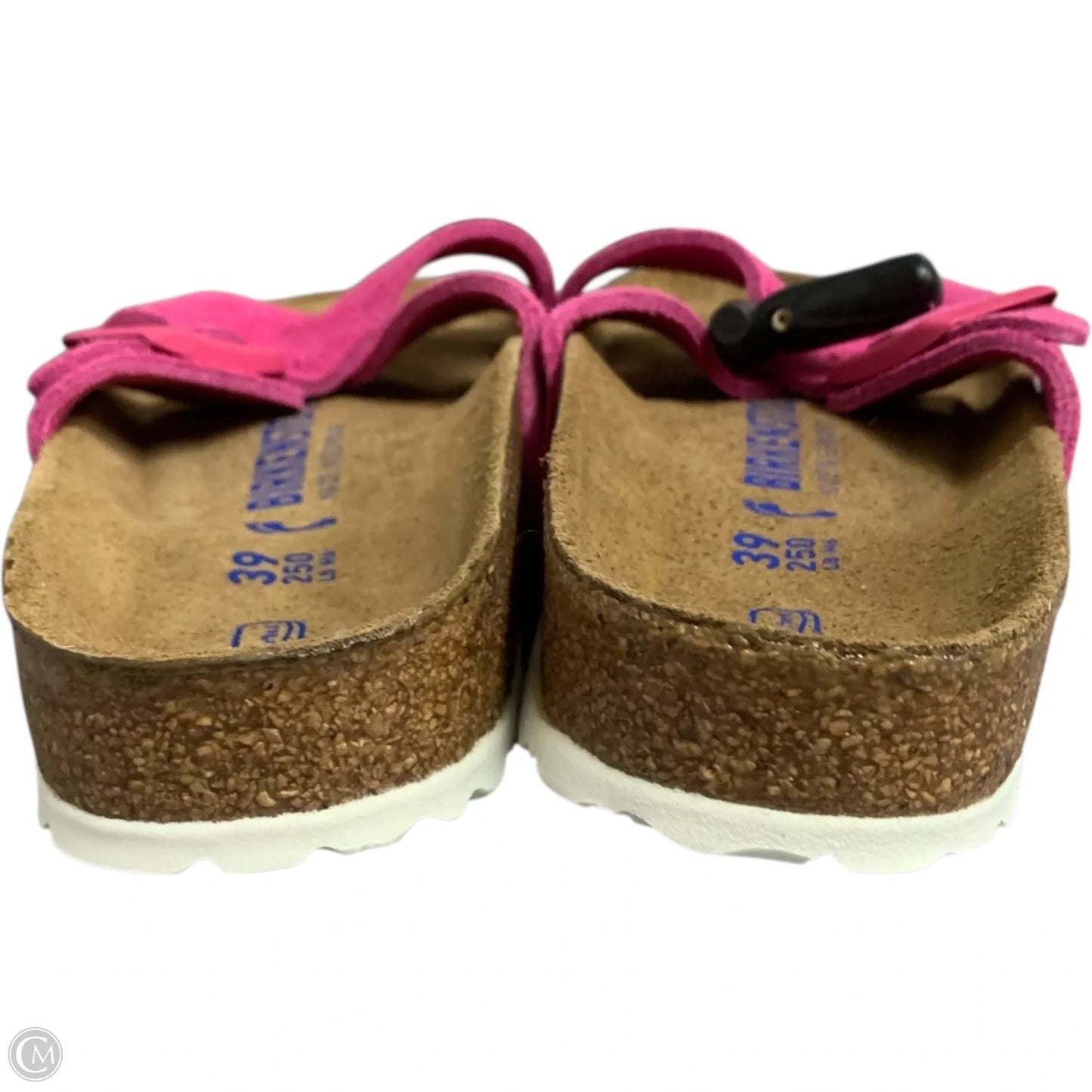 Sandals Flats By Birkenstock In Pink, Size: 8