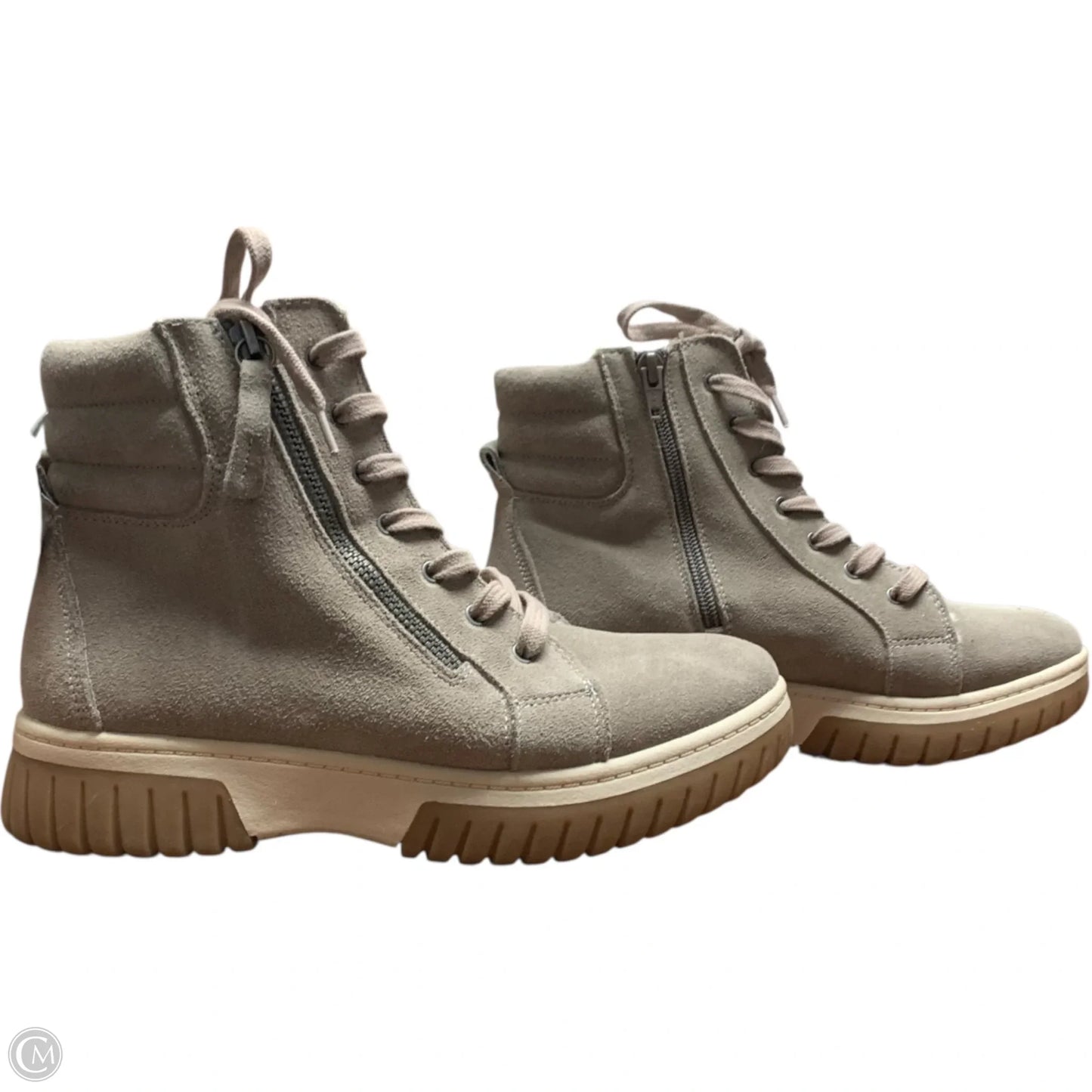 Boots Ankle Flats By White Mountain In Taupe, Size: 7.5