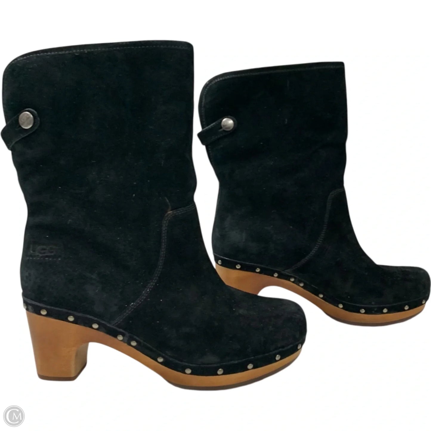 Boots Designer By Ugg In Black, Size: 7