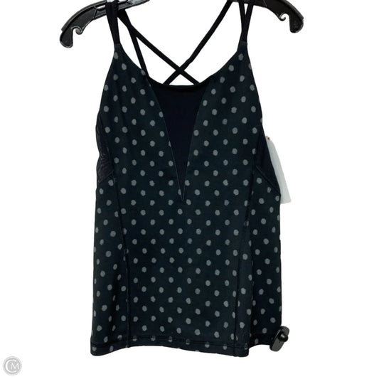 Athletic Tank Top By Lululemon In Polkadot Pattern, Size: S