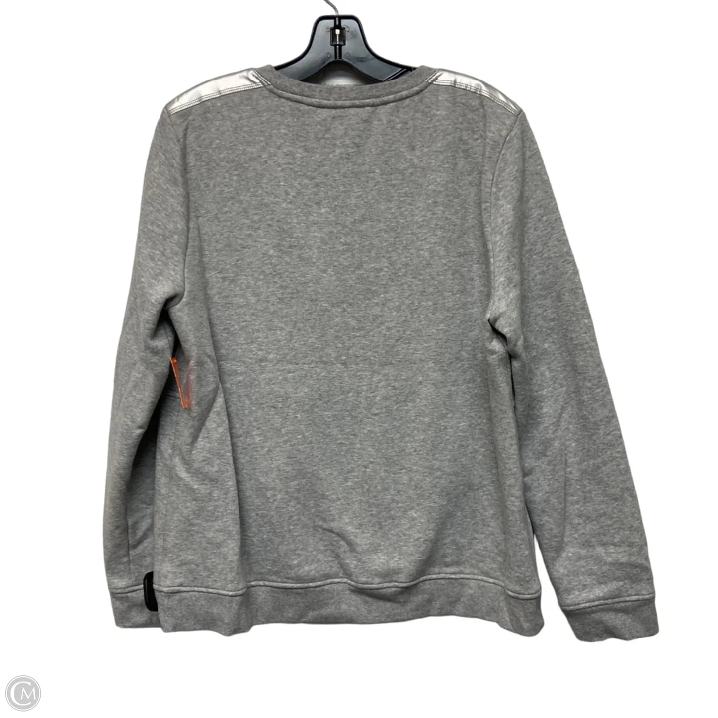 Sweatshirt Crewneck By Talbots In Grey, Size: L