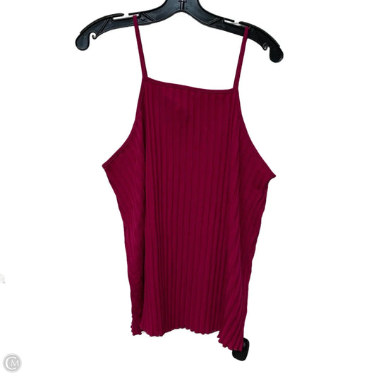 Top Sleeveless By A New Day In Pink, Size: Xl