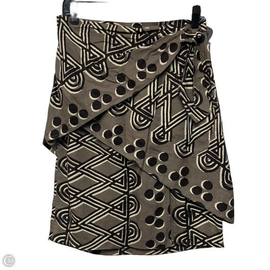 Skirt Mini & Short By Maeve In Black & Brown, Size: Xsp