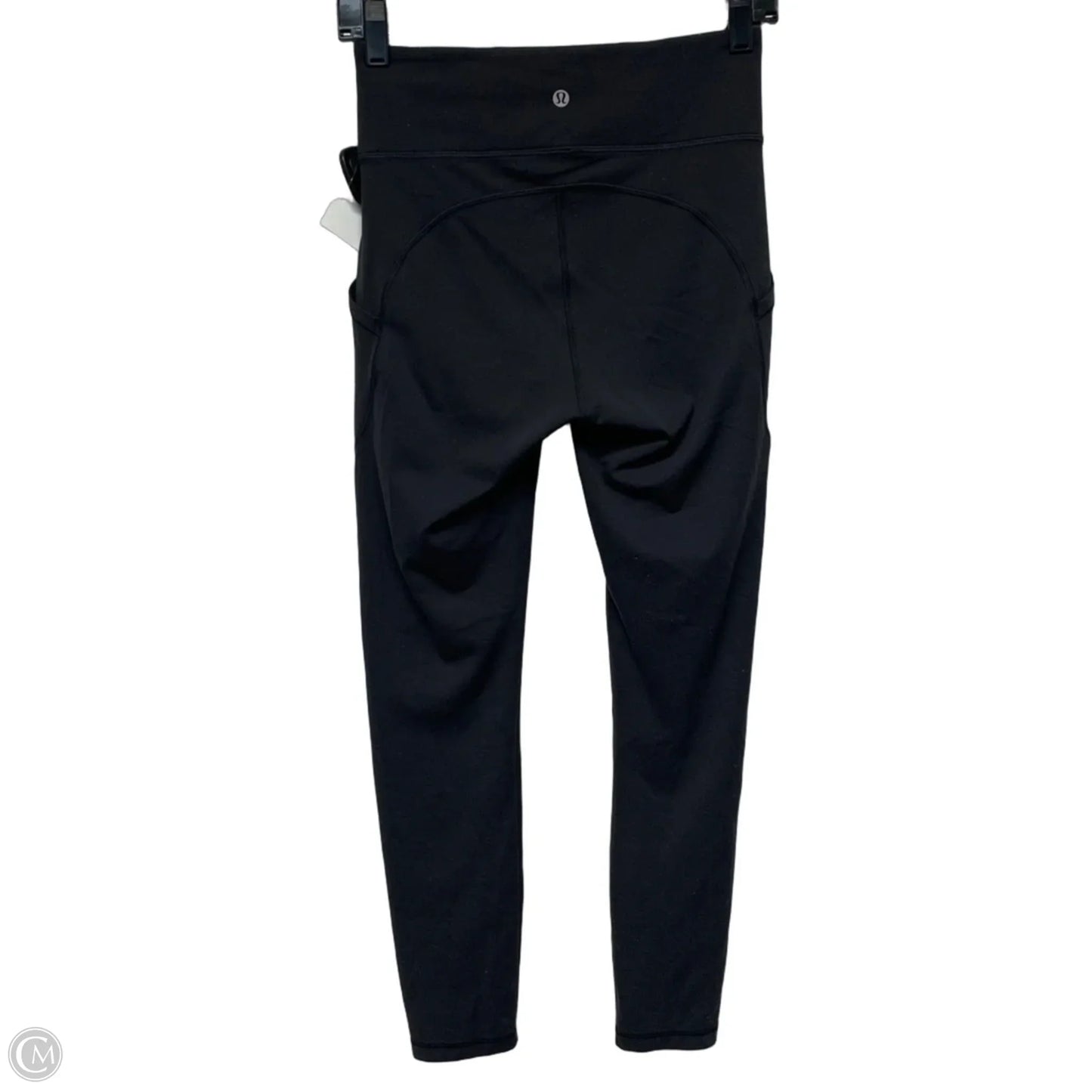 Athletic Leggings By Lululemon In Black, Size: S