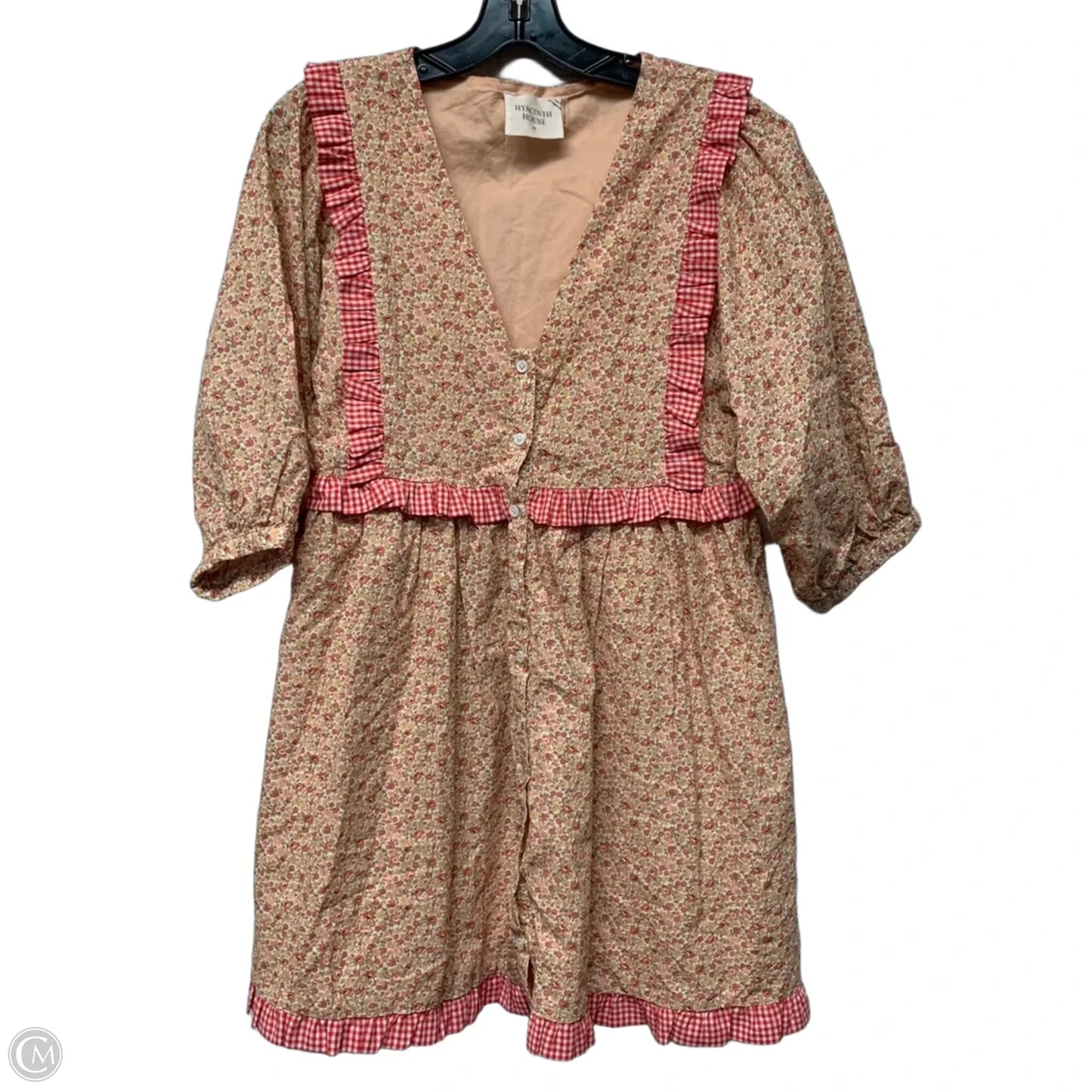 Dress Casual Short By Hyacinth House In Pink & Red, Size: Xs