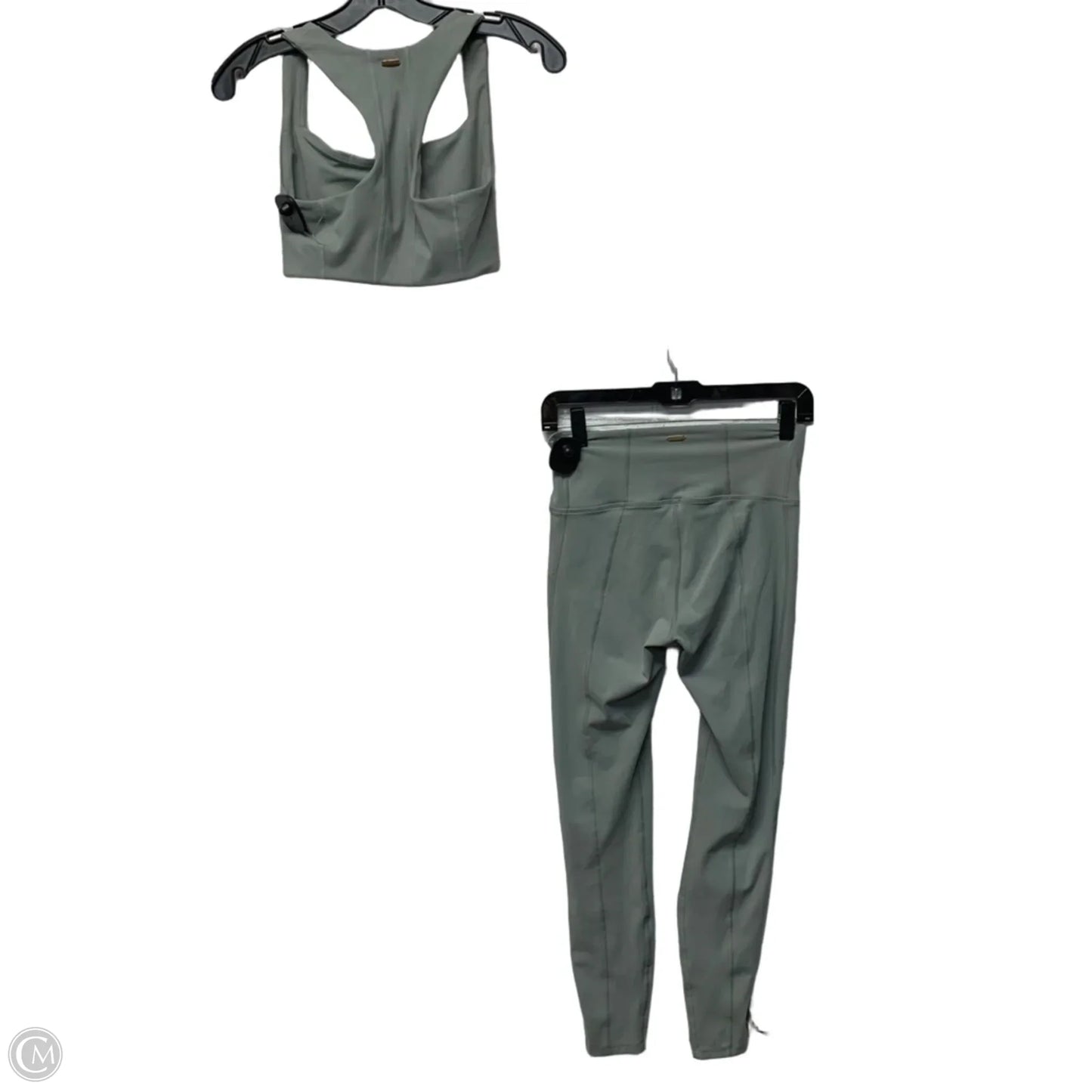Athletic Pants 2pc By L Space In Grey, Size: S