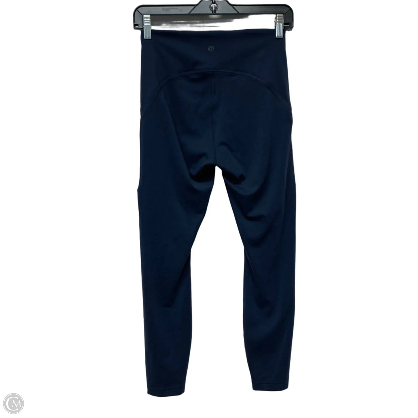 Athletic Leggings By Lululemon In Navy, Size: S