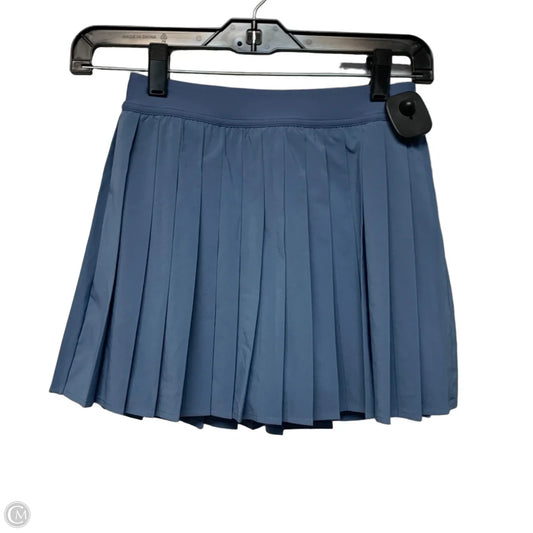 Athletic Skort By Lululemon In Blue, Size: Xs