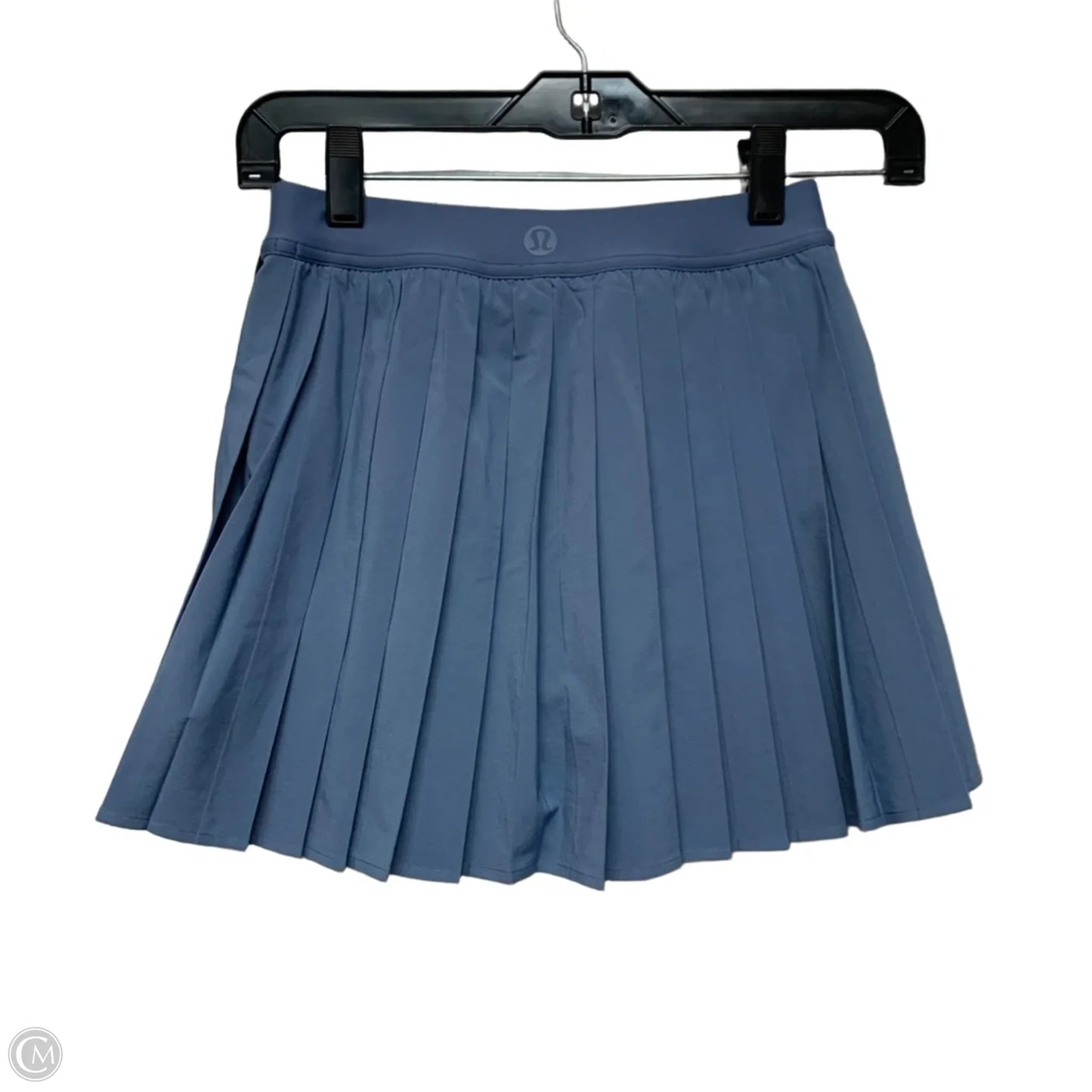 Athletic Skort By Lululemon In Blue, Size: Xs