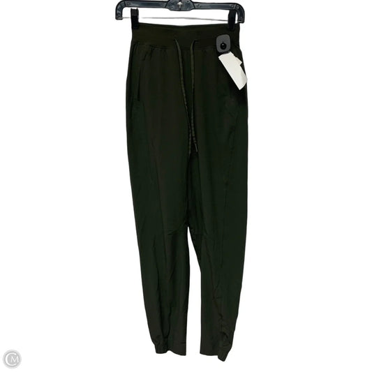 Athletic Pants By Lululemon In Green, Size: Xs