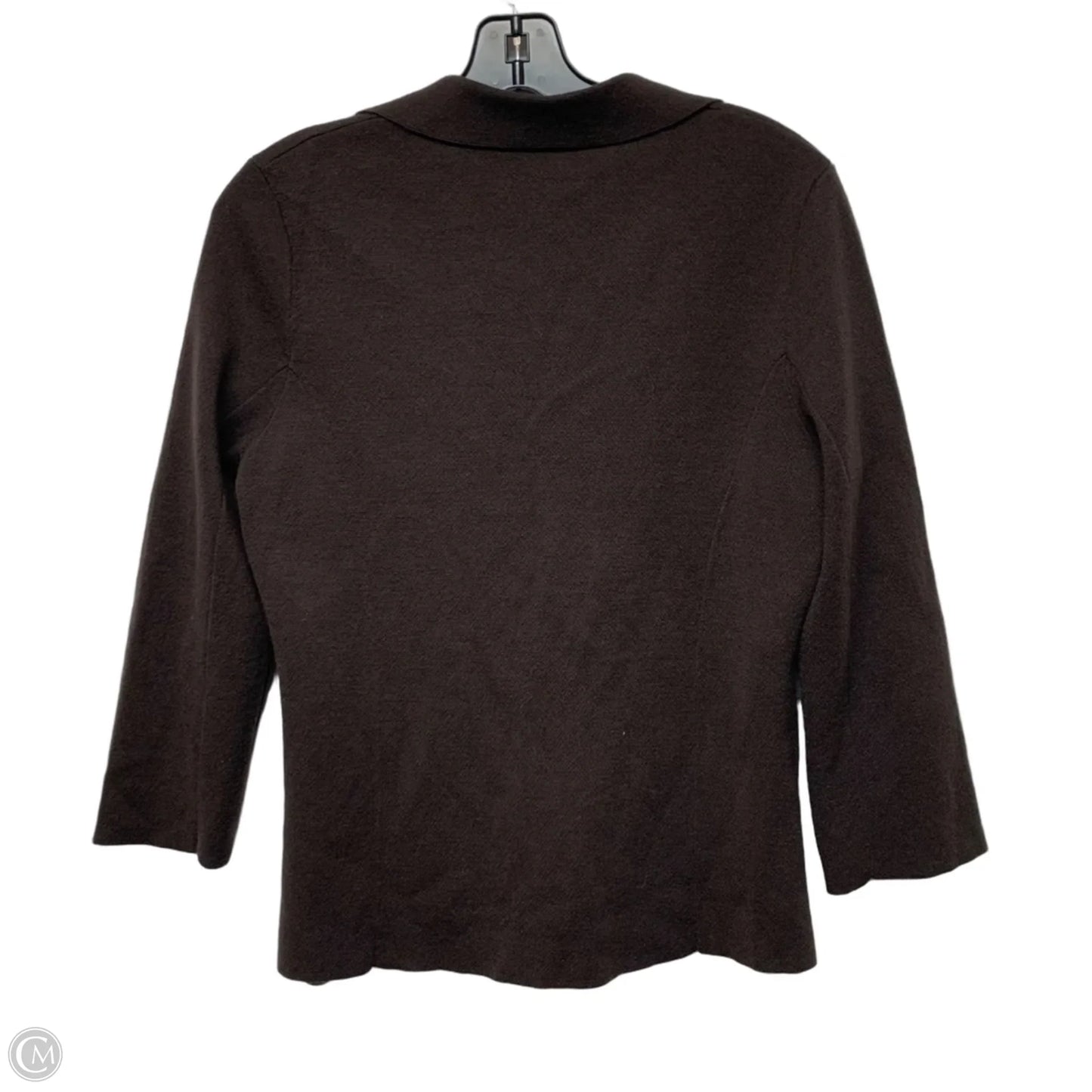Sweater Cardigan By Limited In Brown, Size: L