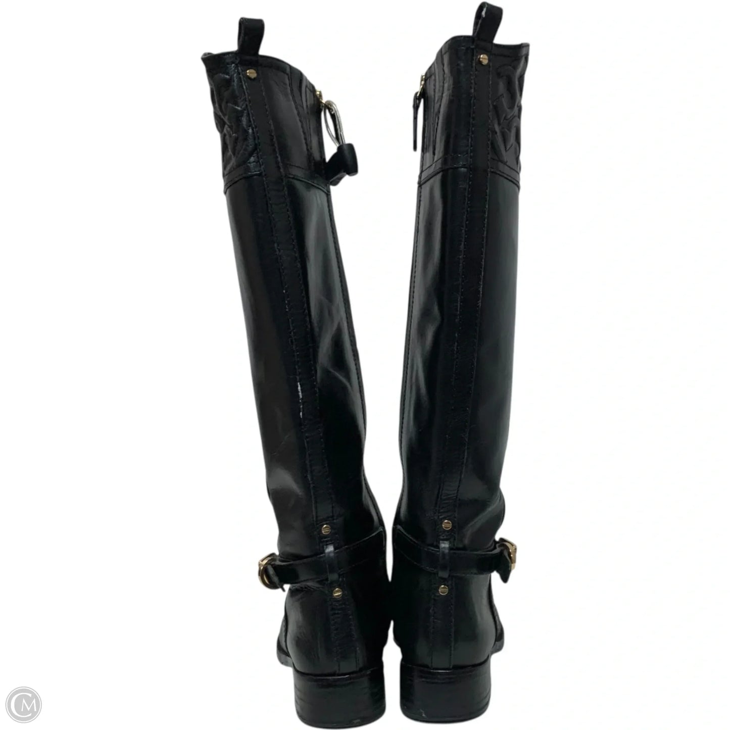 Boots Designer By Tory Burch In Black, Size: 6
