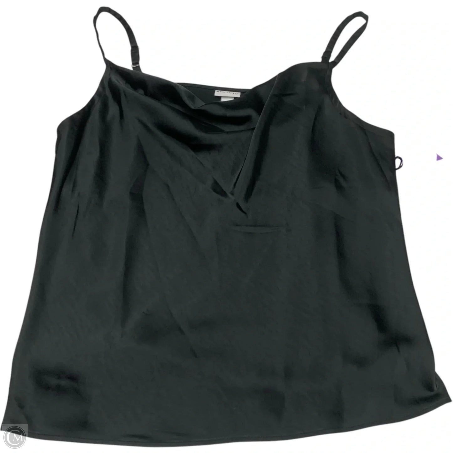 Blouse Sleeveless By Ava & Viv In Black, Size: 1x