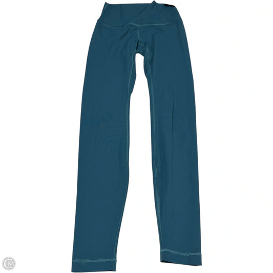 Athletic Leggings By Lululemon In Teal, Size: S