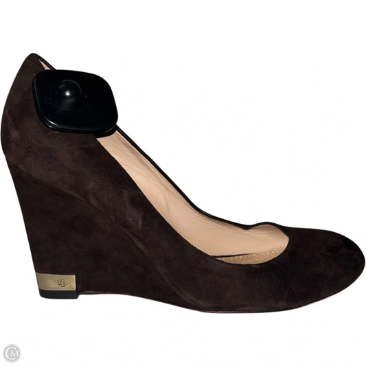Shoes Designer By Tory Burch In Brown, Size: 7.5