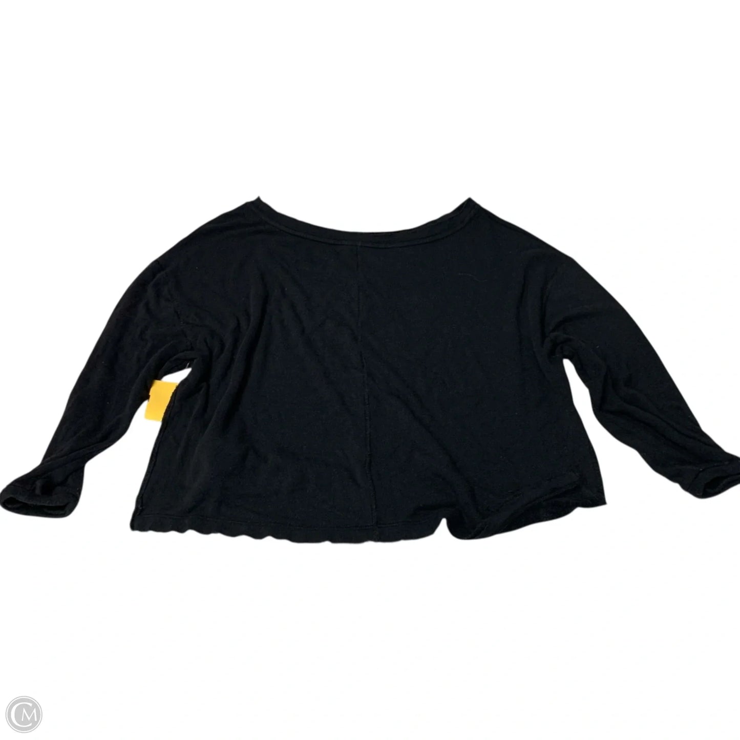 Top Long Sleeve By Free People In Black, Size: S