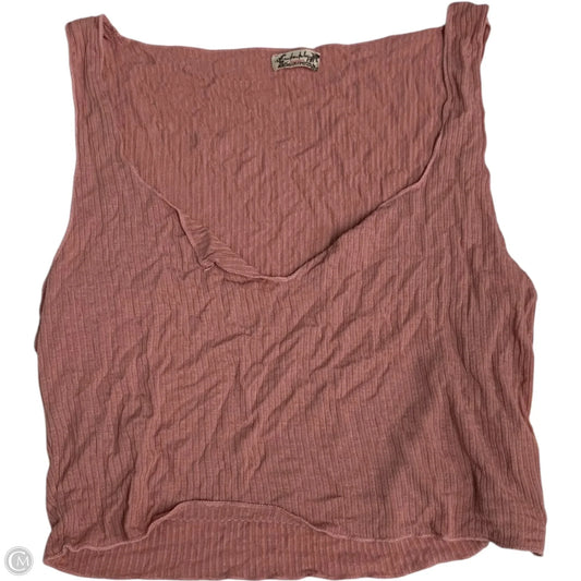 Tank Top By Free People In Peach, Size: S