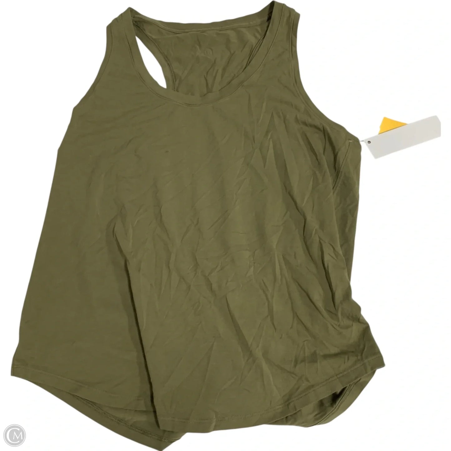 Athletic Tank Top By Lululemon In Green, Size: M