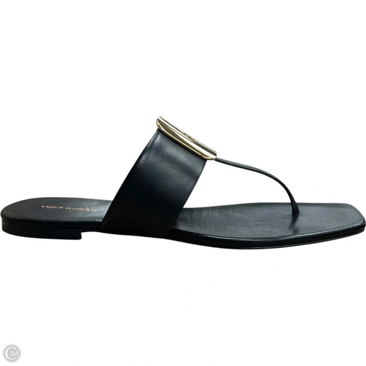 Sandals Designer By Tory Burch In Black, Size: 8.5