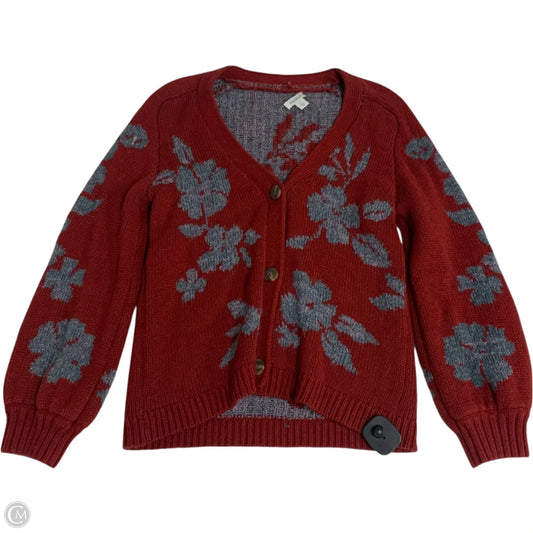 Sweater Cardigan By Sundance In Red, Size: S