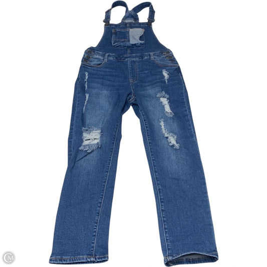 Overalls By American Bazi In Blue Denim, Size: S