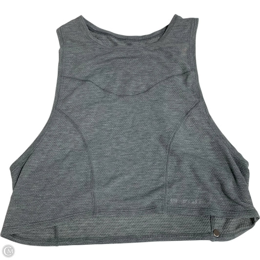 Athletic Tank Top By Lululemon In Grey, Size: S