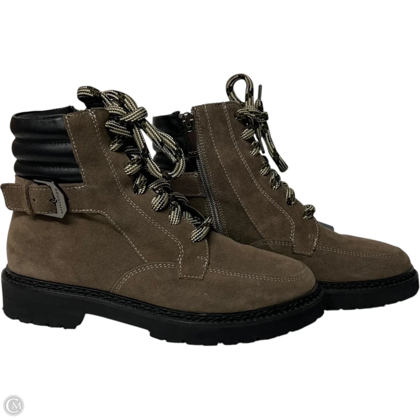 Boots Hiking By Aquatalia In Brown, Size: 6.5