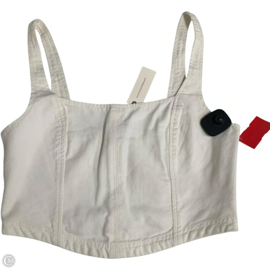 Top Sleeveless By Pilcro In White, Size: M