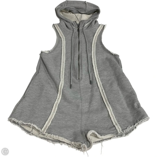 Romper By Free People In Grey, Size: Xs