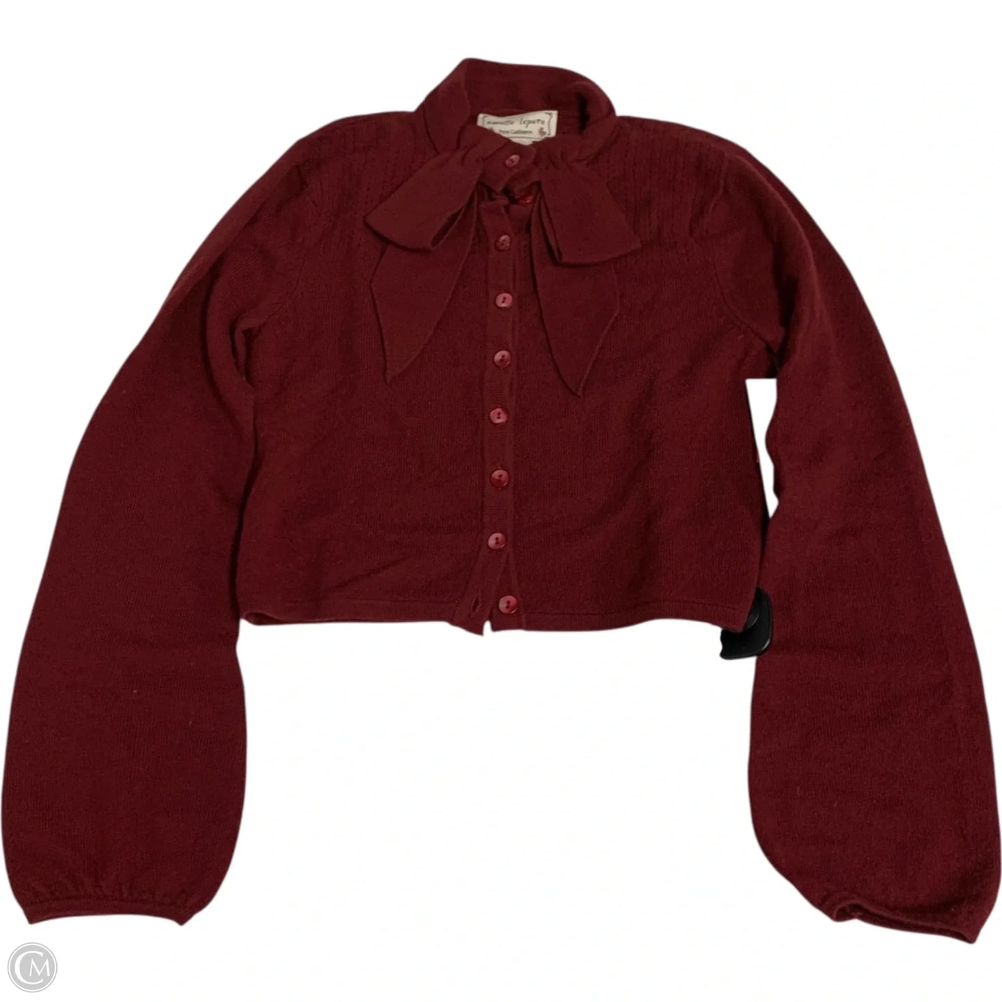 Sweater Cardigan Cashmere By Nanette Lepore In Red, Size: Xs
