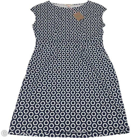 Dress Casual Short By Boden In Blue & White, Size: M
