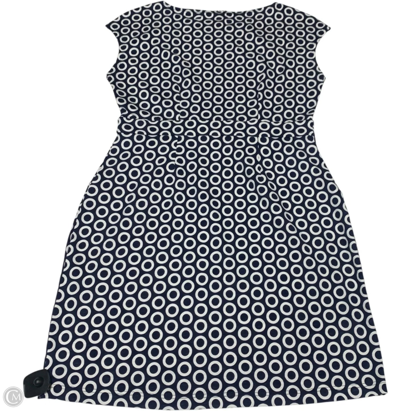Dress Casual Short By Boden In Blue & White, Size: M