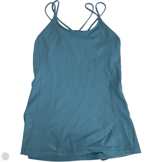 Athletic Tank Top By Lululemon In Blue, Size: S
