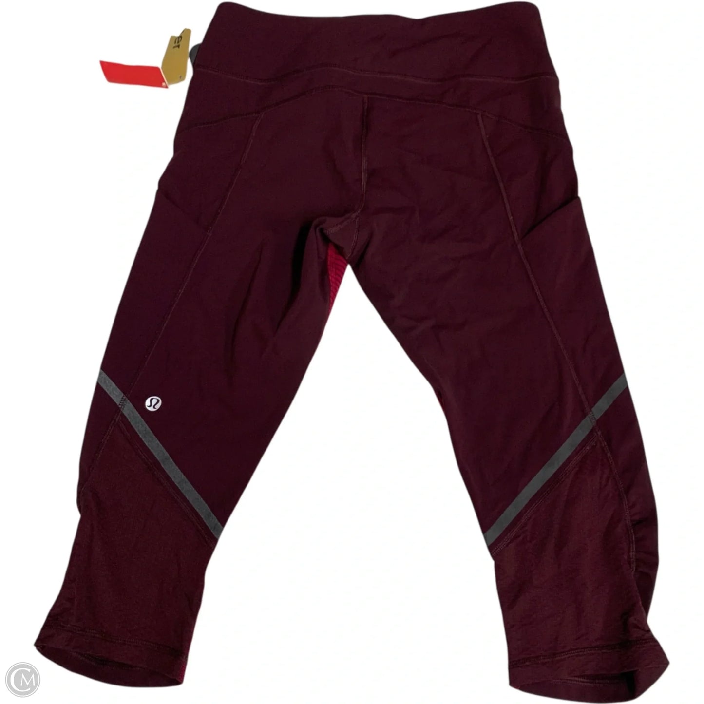 Athletic Leggings Capris By Lululemon In Pink, Size: S