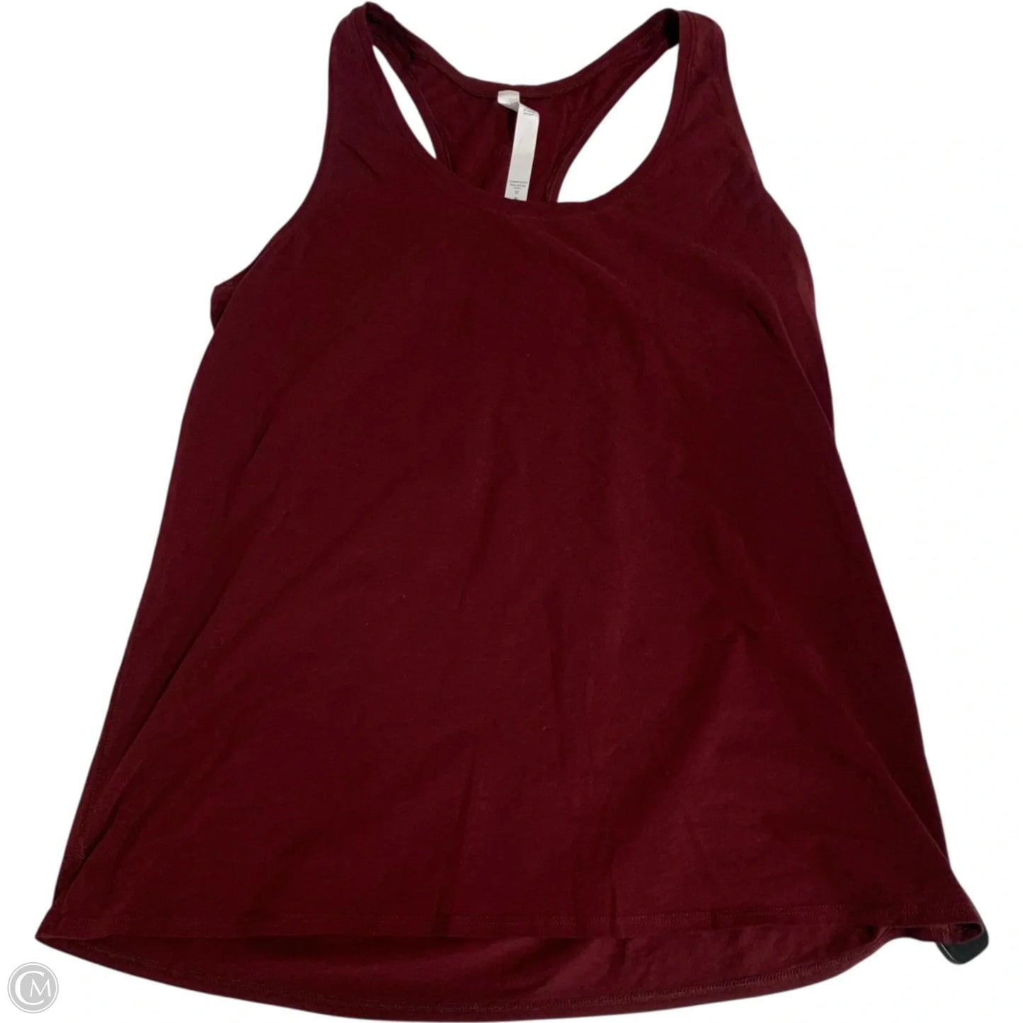 Athletic Tank Top By Lululemon In Red, Size: L
