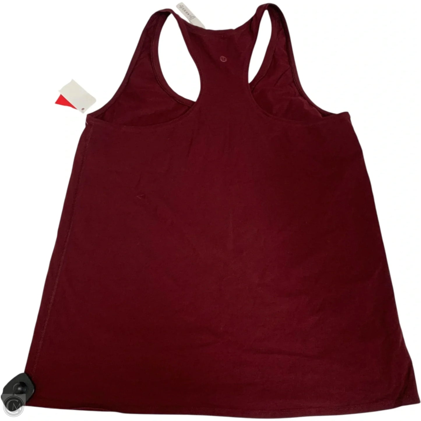 Athletic Tank Top By Lululemon In Red, Size: L