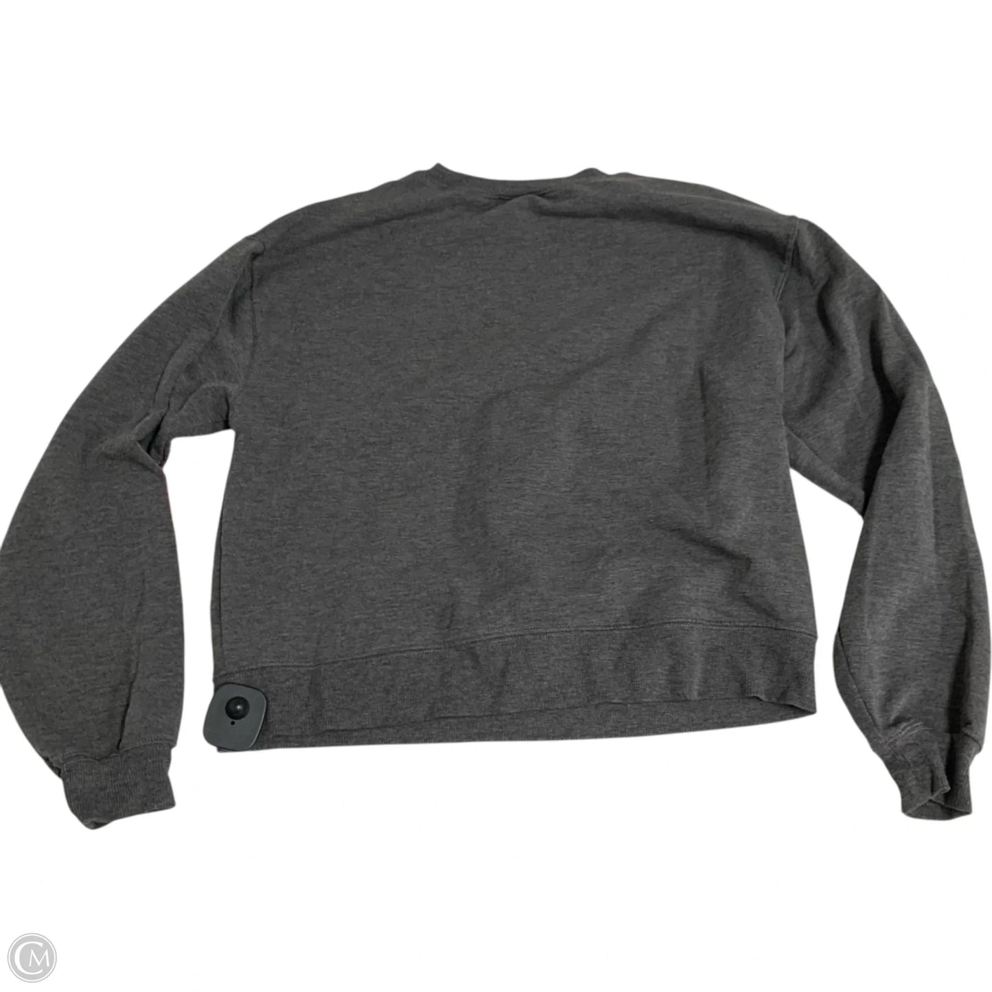 Sweatshirt Crewneck By Disney In Grey, Size: S