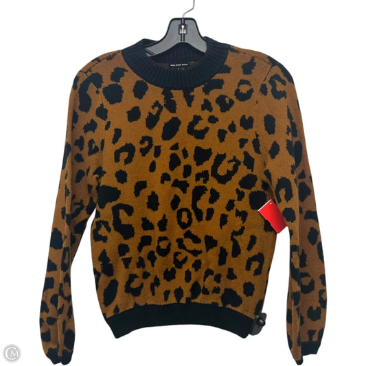 Sweater By Who What Wear In Brown, Size: S