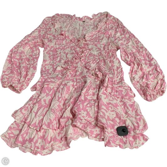 Dress Casual Short By Free People In Pink, Size: L