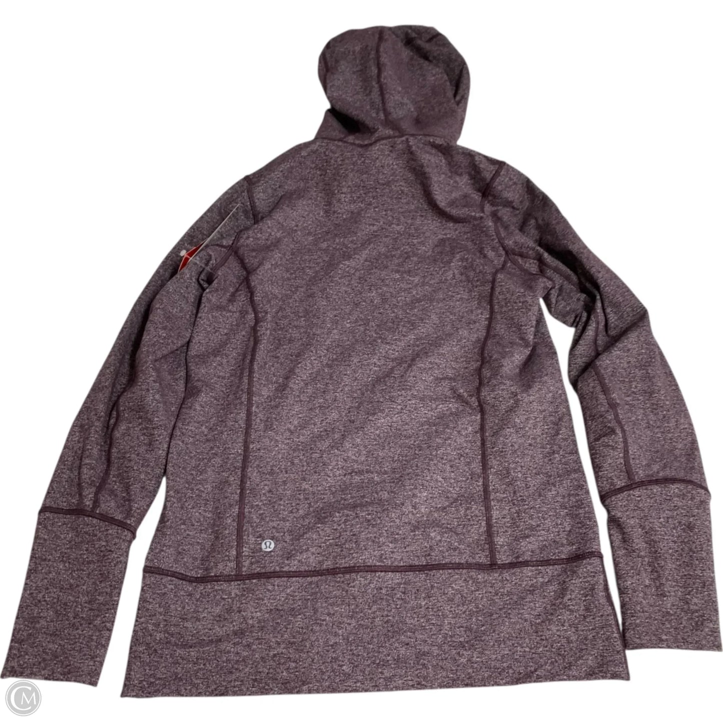 Athletic Jacket By Lululemon In Purple, Size: M