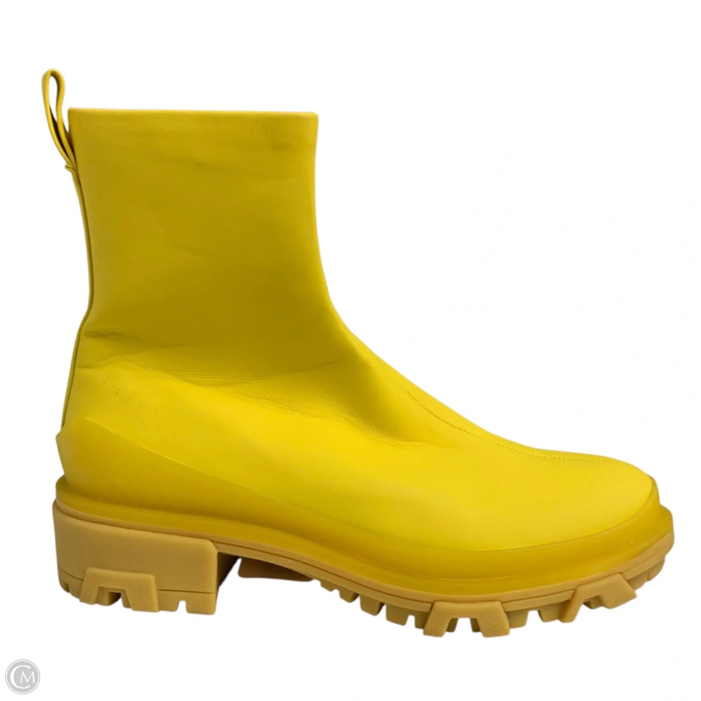 Boots Ankle Heels By Rag And Bone In Yellow, Size: 7.5