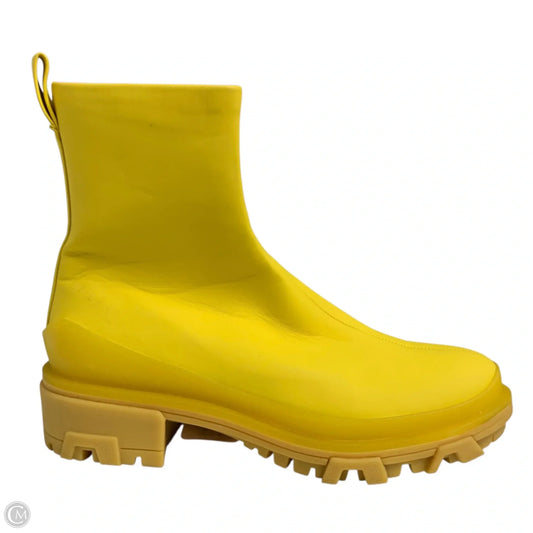 Boots Ankle Heels By Rag And Bone In Yellow, Size: 7.5