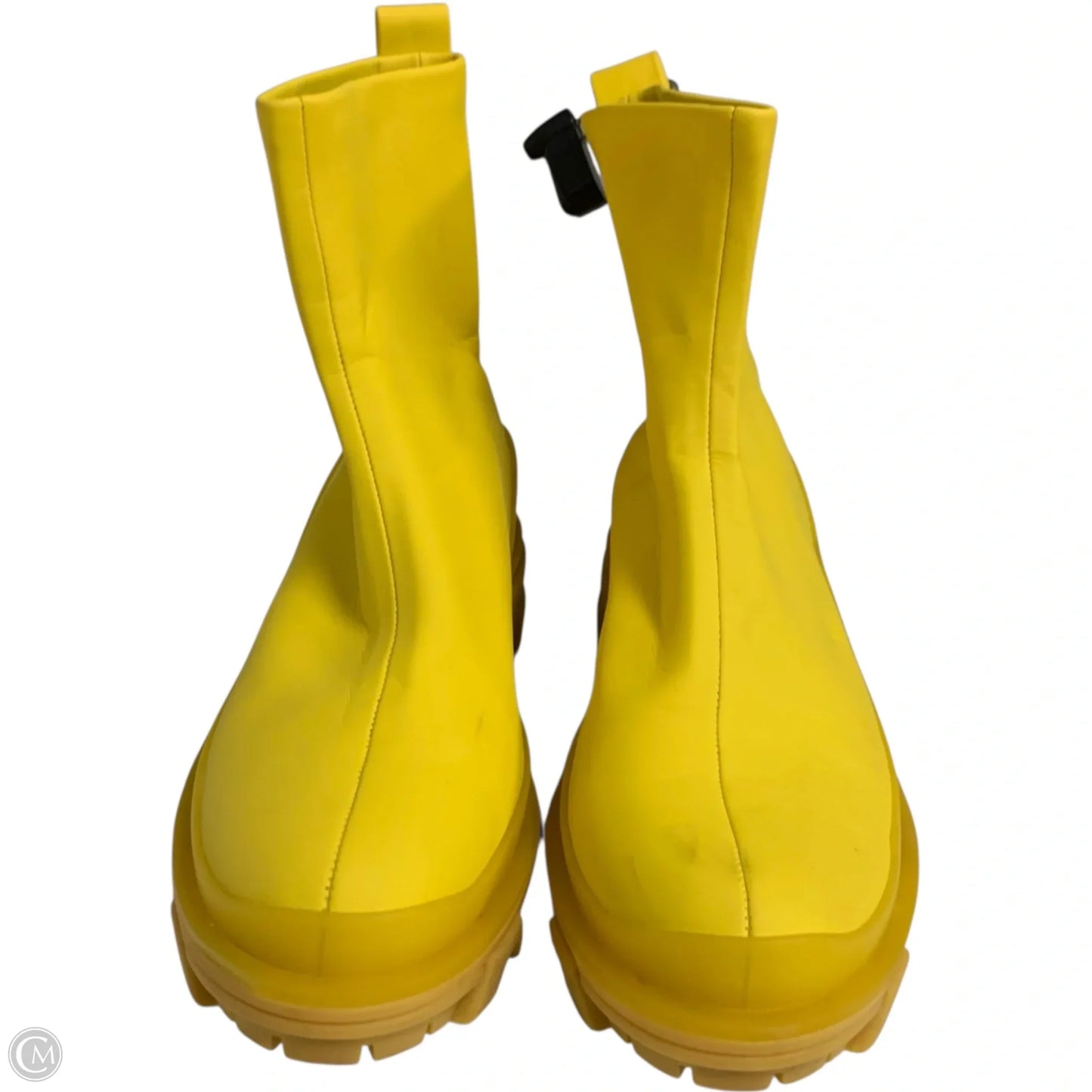 Boots Ankle Heels By Rag And Bone In Yellow, Size: 7.5