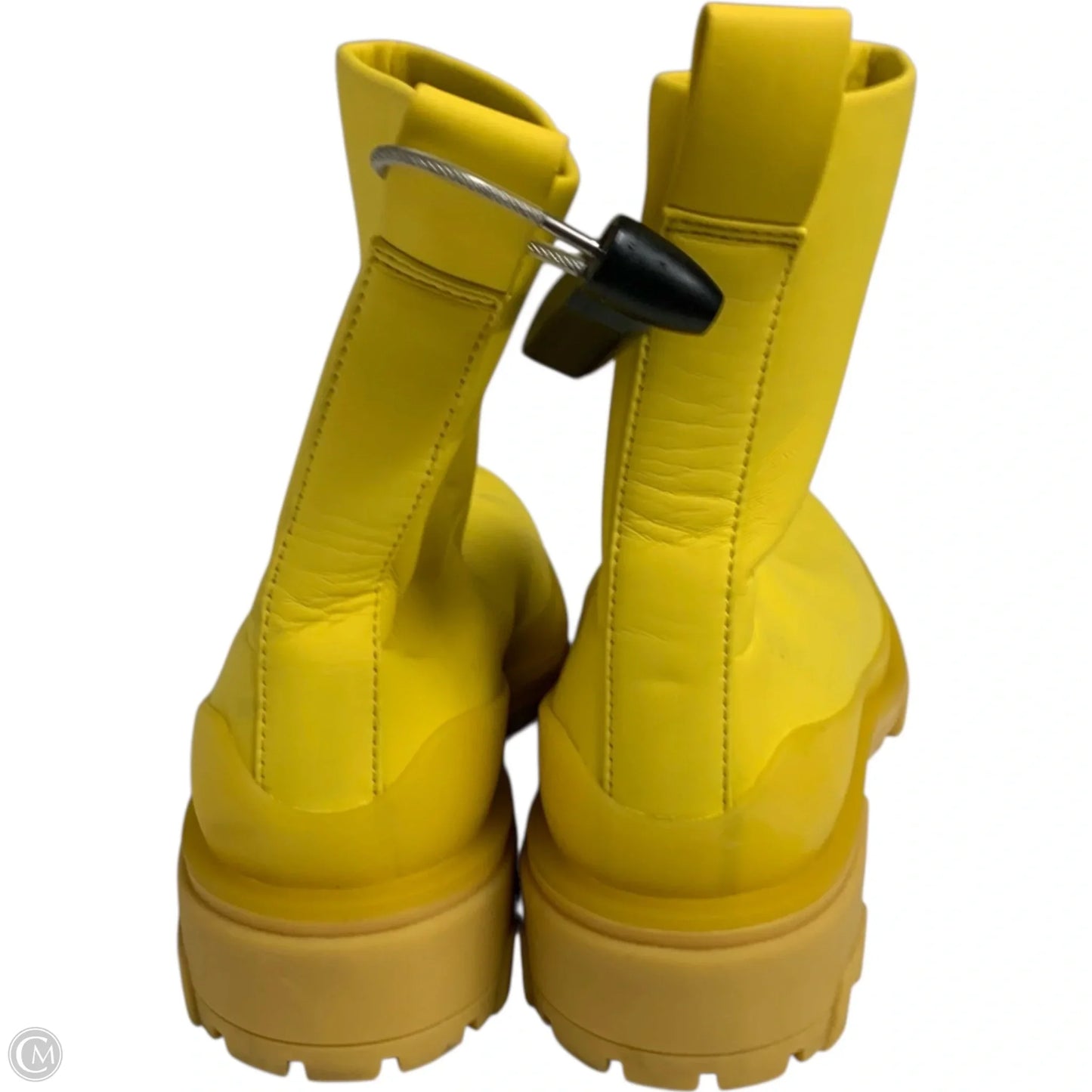 Boots Ankle Heels By Rag And Bone In Yellow, Size: 7.5