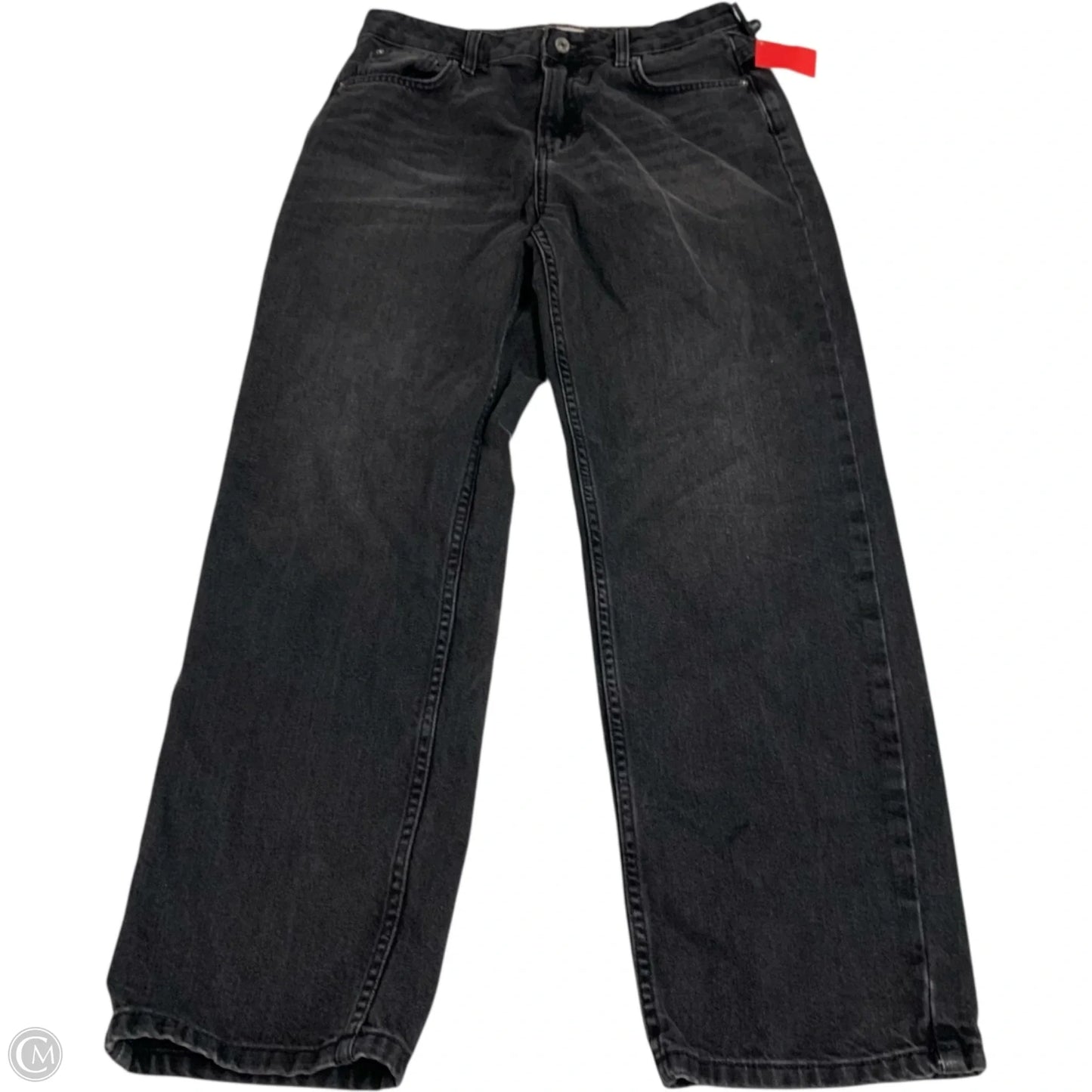Jeans Straight By We The Free In Black Denim, Size: 8