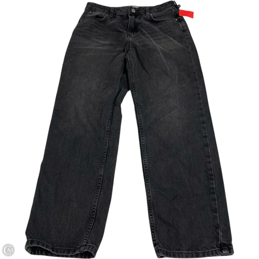 Jeans Straight By We The Free In Black Denim, Size: 8