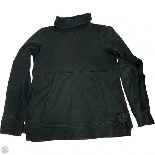 Athletic Sweatshirt Collar By Lululemon In Black, Size: S