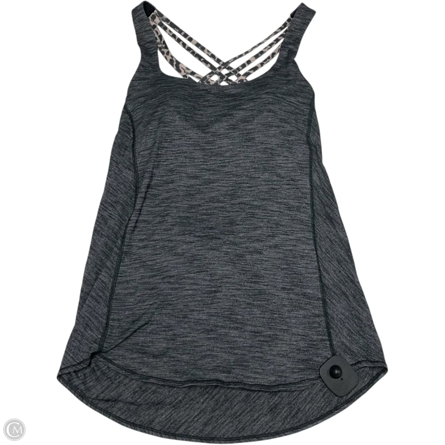Athletic Tank Top By Lululemon In Grey, Size: S